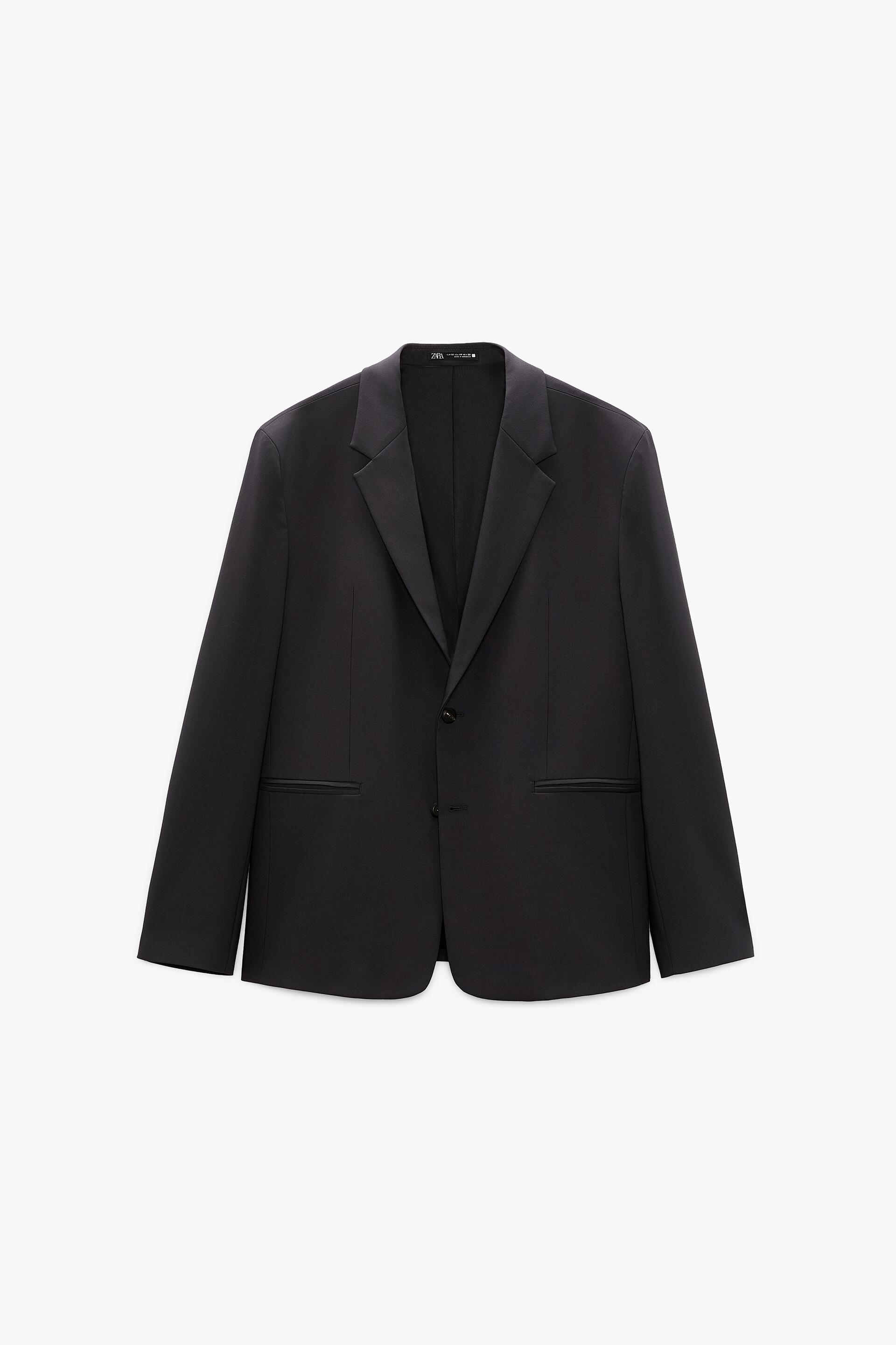 

Пиджак мужской ZARA 05851281 серый 48 RU, 05851281