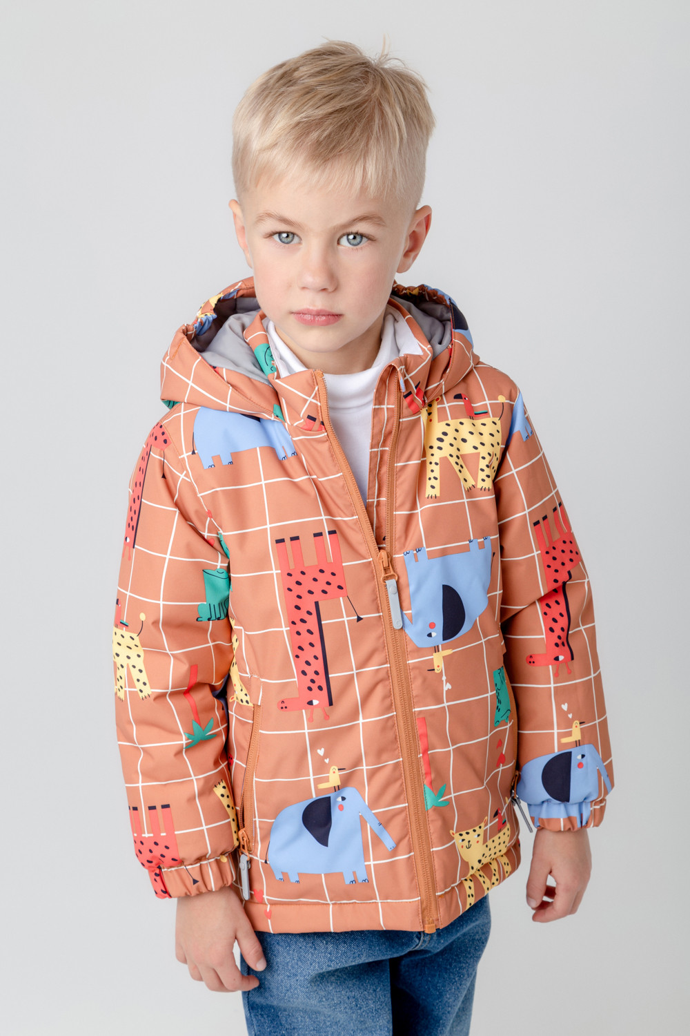 

Куртка детская Crockid 1B JKT 009 1 b, светлый терракот, звери на клетке, 86, Оранжевый, 1B JKT 009.1_b