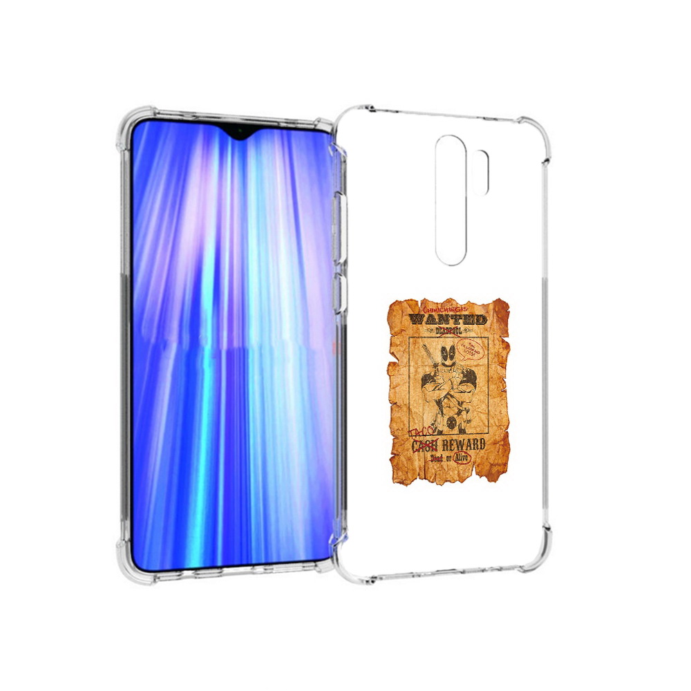 

Чехол MyPads Tocco для Xiaomi Redmi Note 8 Pro дедпул (PT135544.276.317), Прозрачный, Tocco