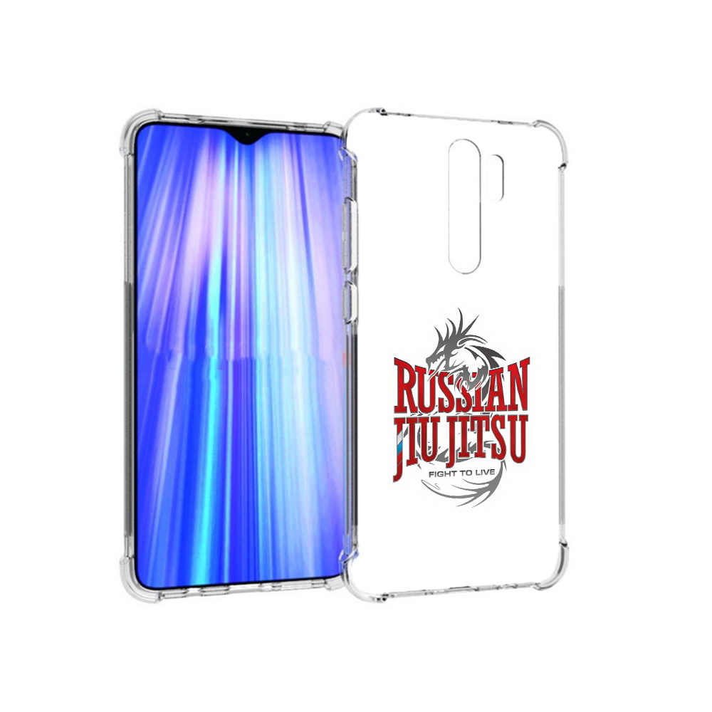 

Чехол MyPads Tocco для Xiaomi Redmi Note 8 Pro джиу джитсу (PT135544.276.321), Прозрачный, Tocco