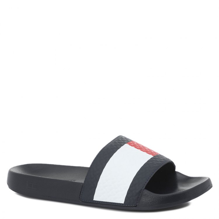 

Сланцы мужские Tommy Hilfiger FM0FM03643_2584357 синие 41 EU, FM0FM03643_2584357