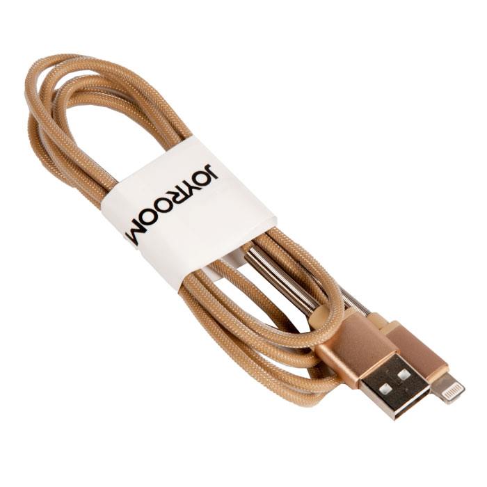 

Кабель USB JOYROOM S-M323 для Lightning, 2.0A, длина 1.2м, золотой