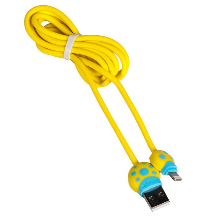 Кабель USB JOYROOM S-L124 для Lightning, 2.4A, длина 1.2м, желтый