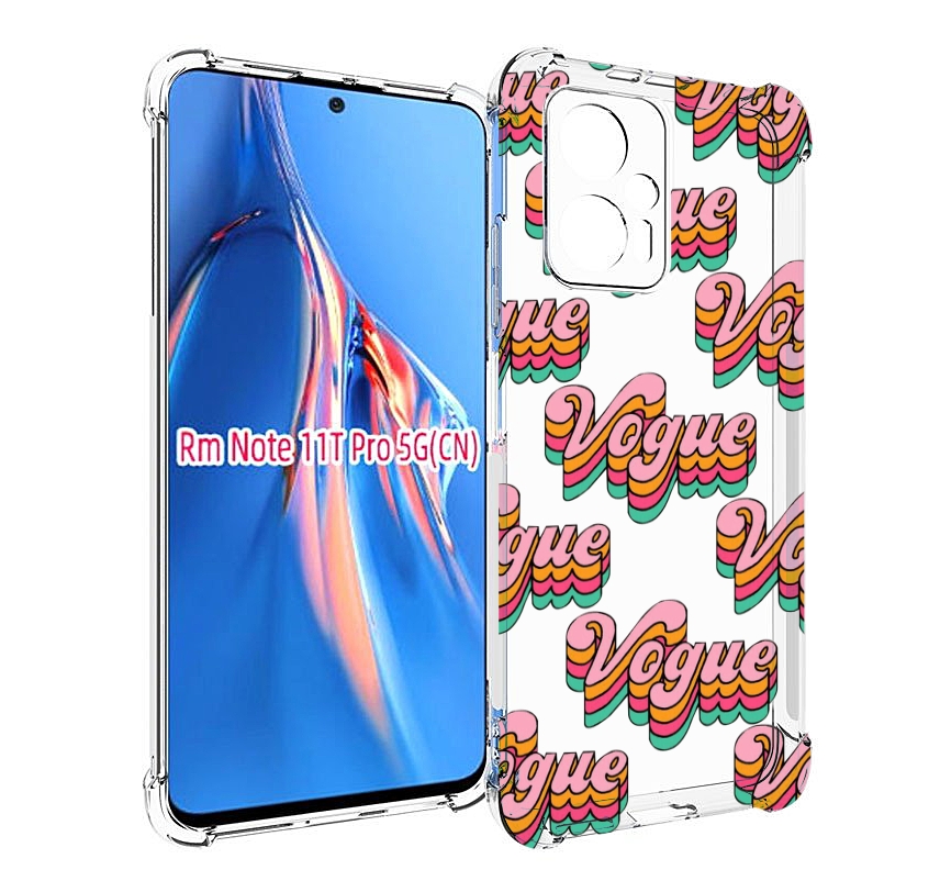 

Чехол MyPads вогуе для Xiaomi Redmi Note 11T Pro / 11T Pro Plus / Poco X4 GT противоуда..., Прозрачный, Tocco