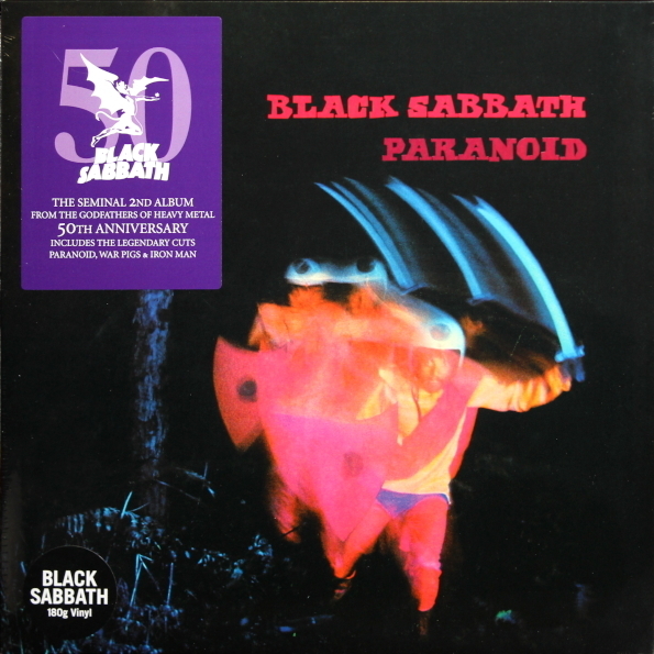 фото Black sabbath / paranoid (50th anniversary edition) (lp) bmg