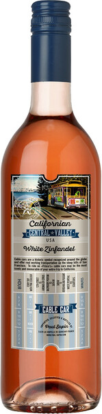 

Вино "Cable Car" White Zinfandel, 0,75 л