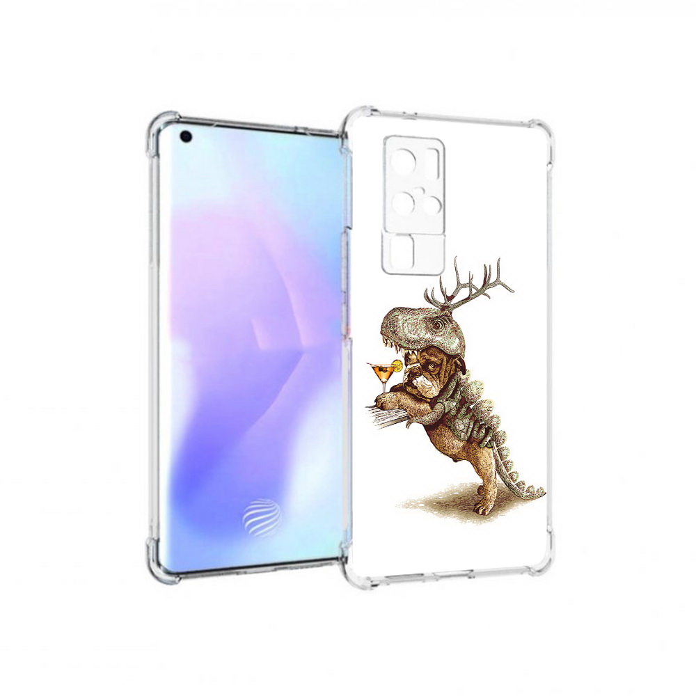 

Чехол MyPads Tocco для Vivo X50 Pro тематическая вечеринка (PT226970.404.638), Прозрачный, Tocco