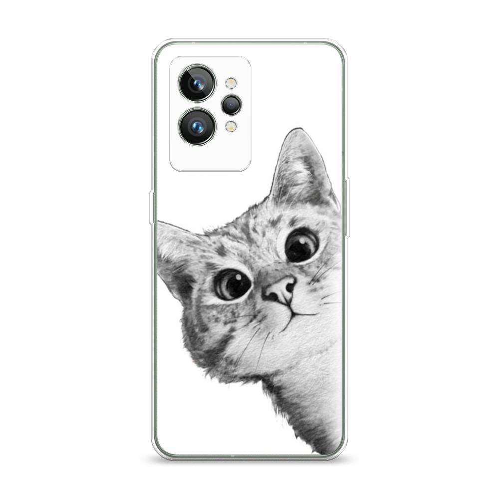 

Чехол Awog на Realme GT 2 Pro "Кот рисунок черно-белый", Разноцветный, 258650-1