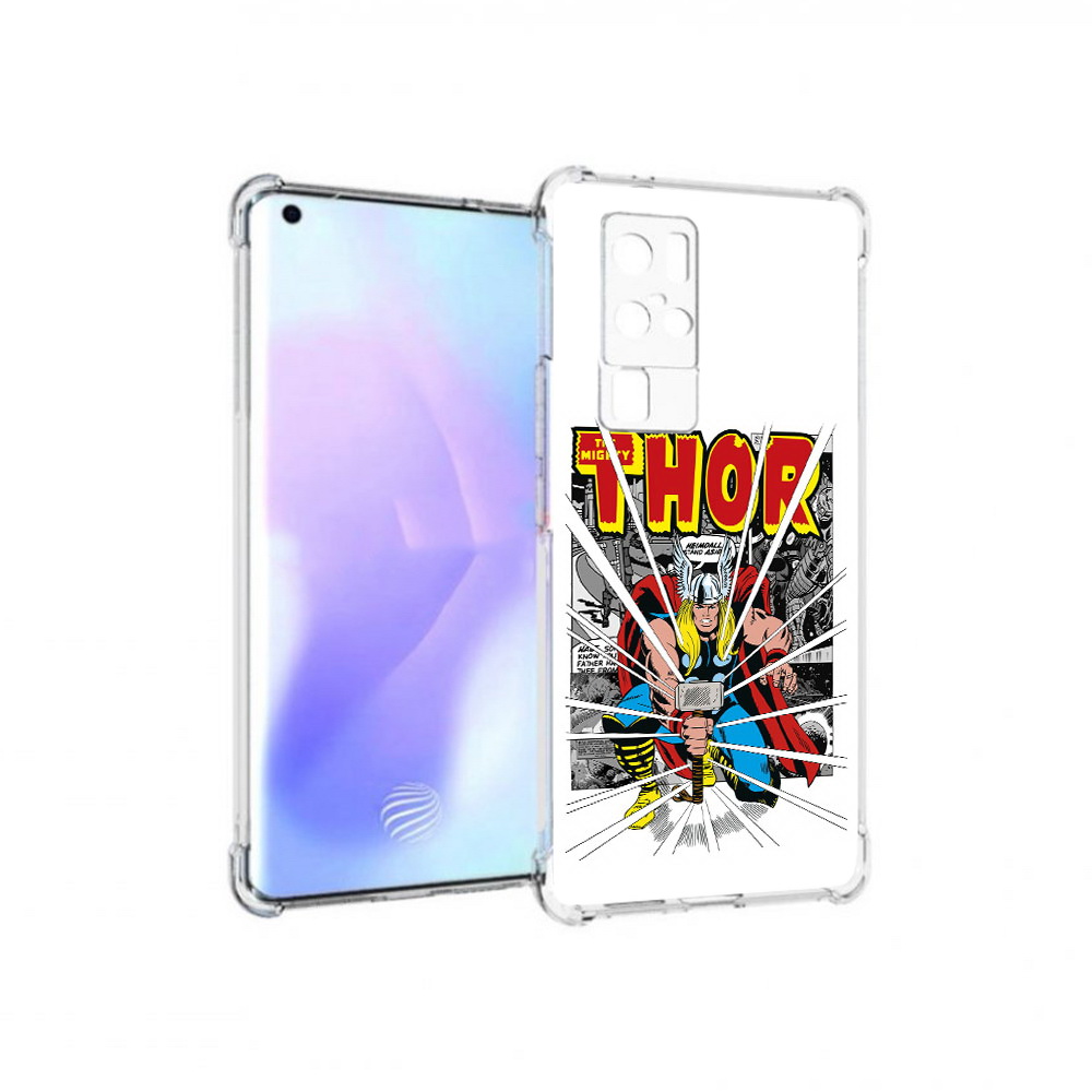 

Чехол MyPads Tocco для Vivo X50 Pro тор рисунок (PT226970.404.647), Прозрачный, Tocco