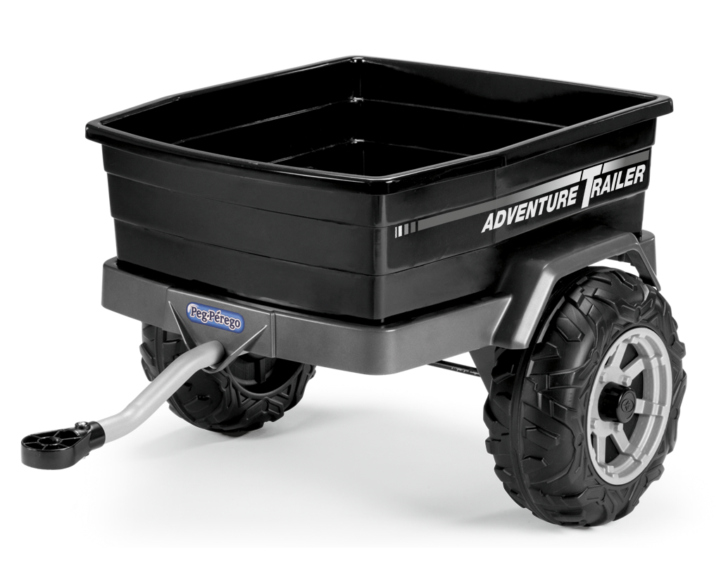 Прицеп Peg-Perego John Deere Adventure Trailer Black