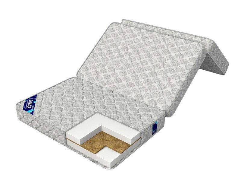 

Матрас для дивана Dimax СМ Кокос-11 130x220, Белый;серый, СМ Кокос-11
