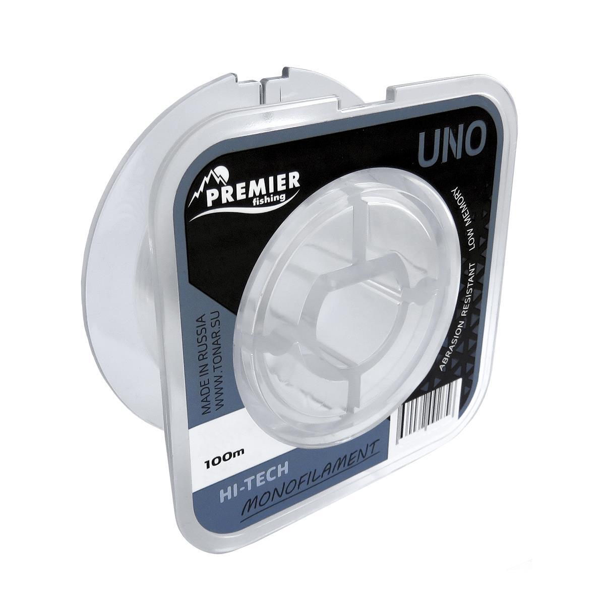 

Леска UNO 0,14mm/100m Clear Nylon (PR-U-C-014-100) Premier Fishing