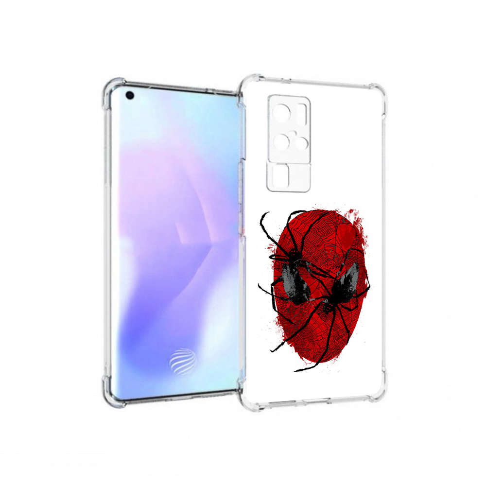 

Чехол MyPads Tocco для Vivo X50 Pro человек паук (PT226970.404.673), Прозрачный, Tocco