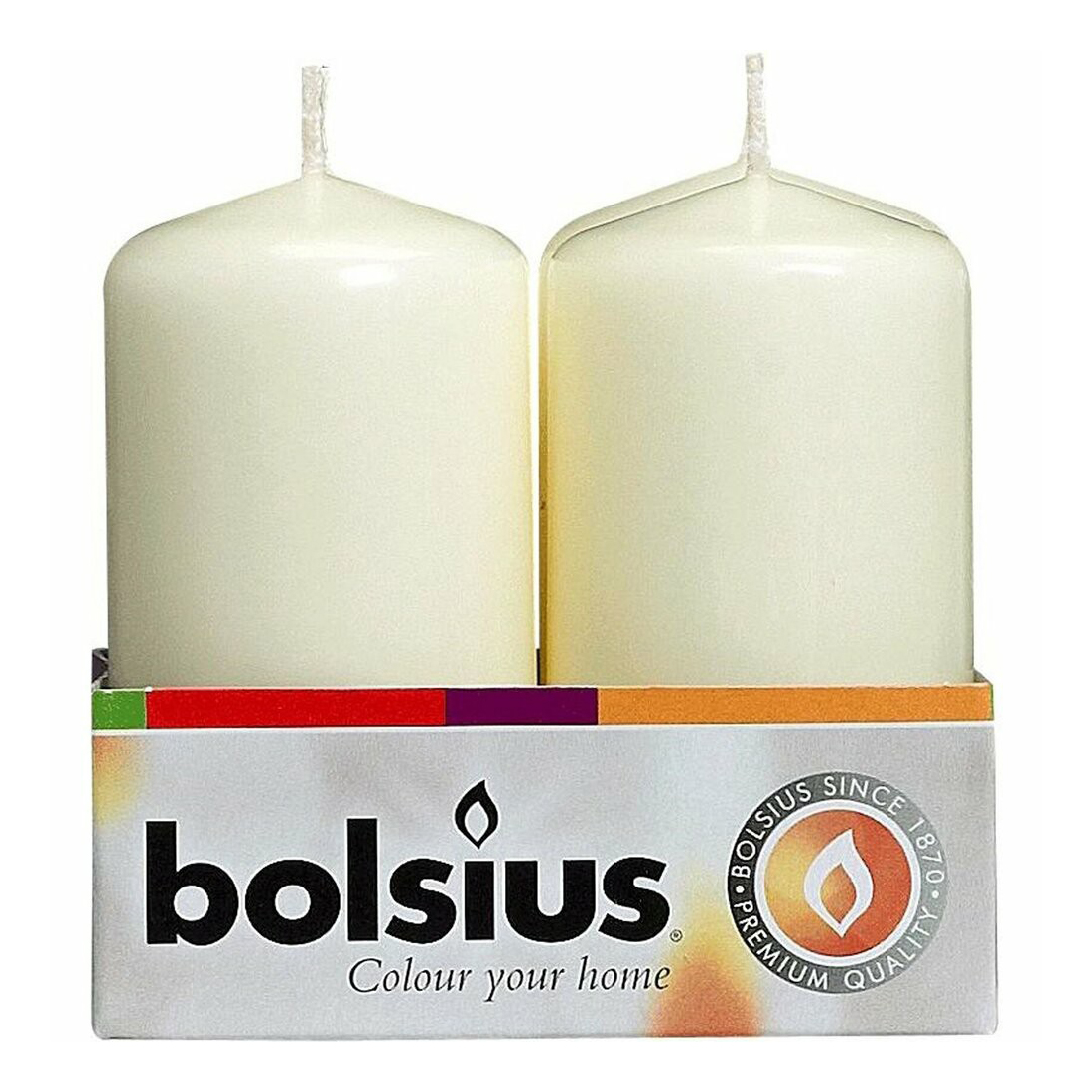 

Свечи Bolsius 6x4 см 4 шт