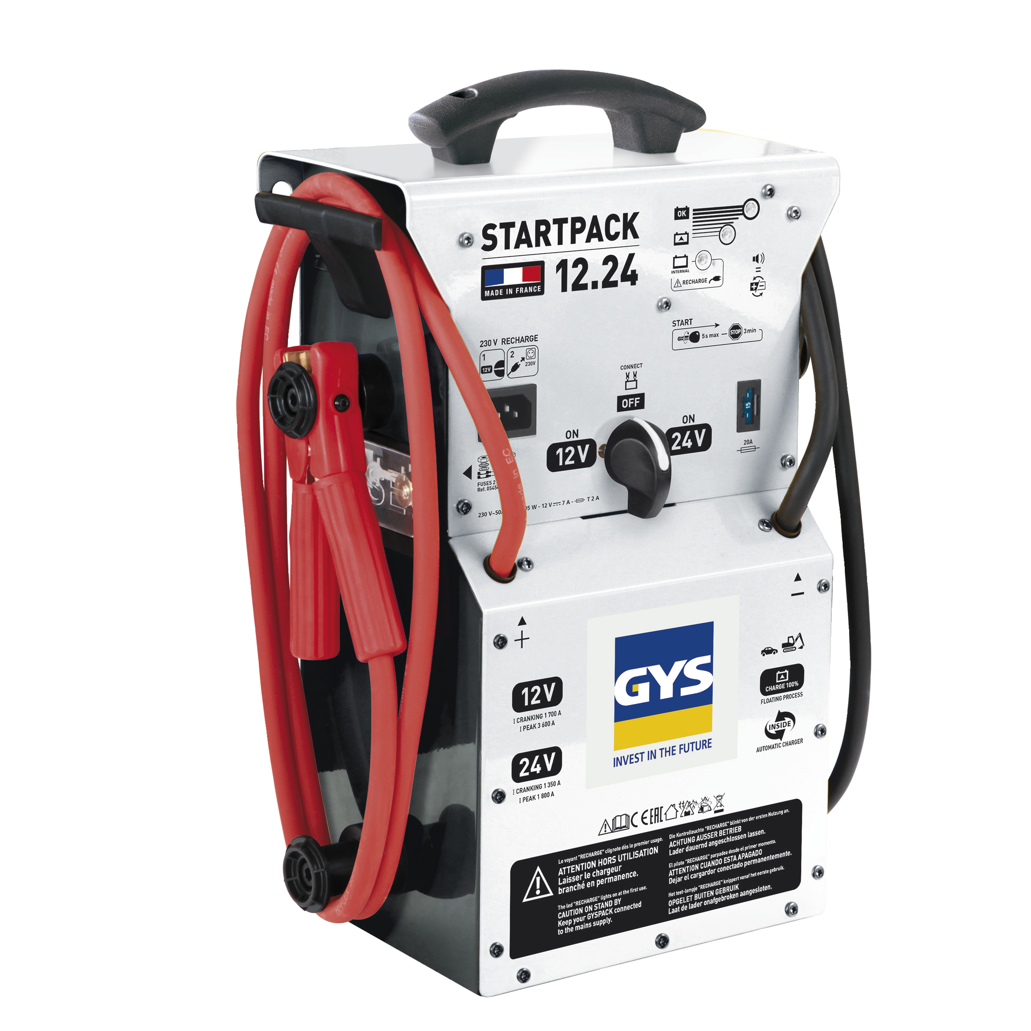 

Автономное пусковое устройство GYS STARTPACK 12.24