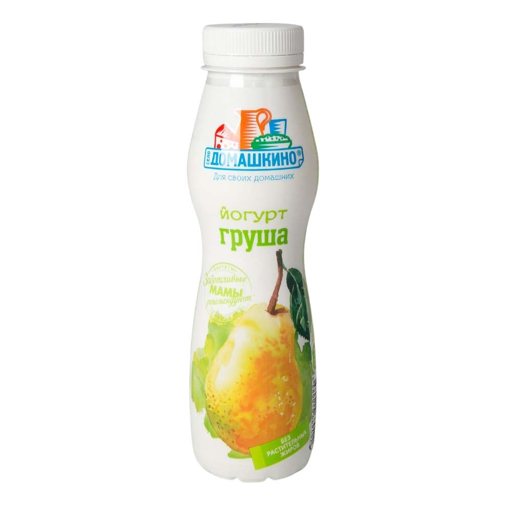 

Питьевой йогурт Село Домашкино со вкусом груши 2% 270 г
