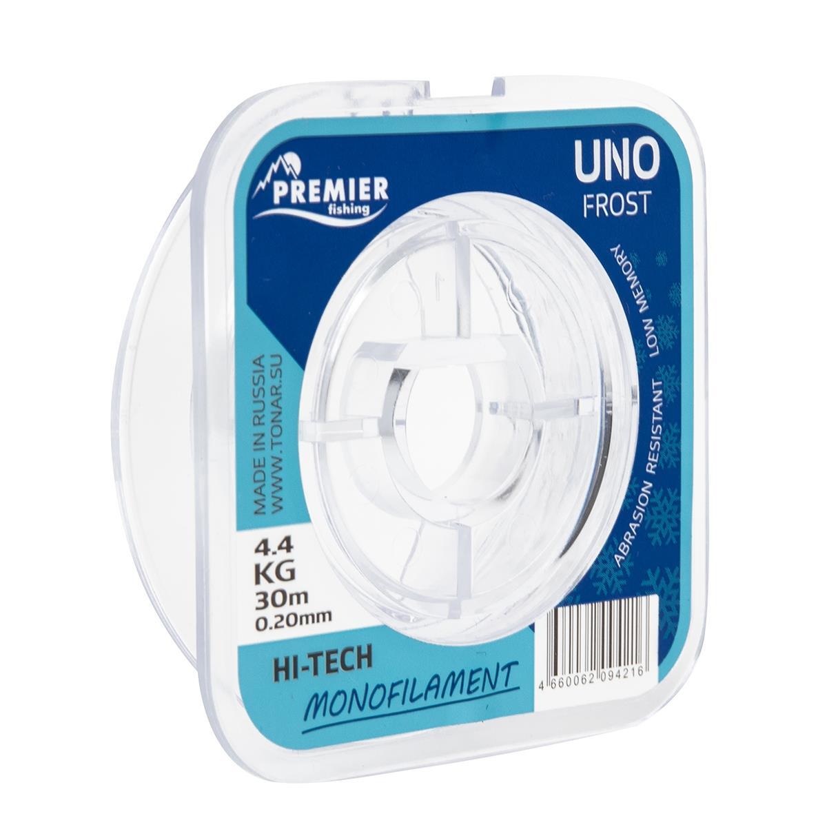 

Леска UNO FROST 0,20mm/30m Clear Nylon PREMIER fishing (PR-UF-T-020-30)