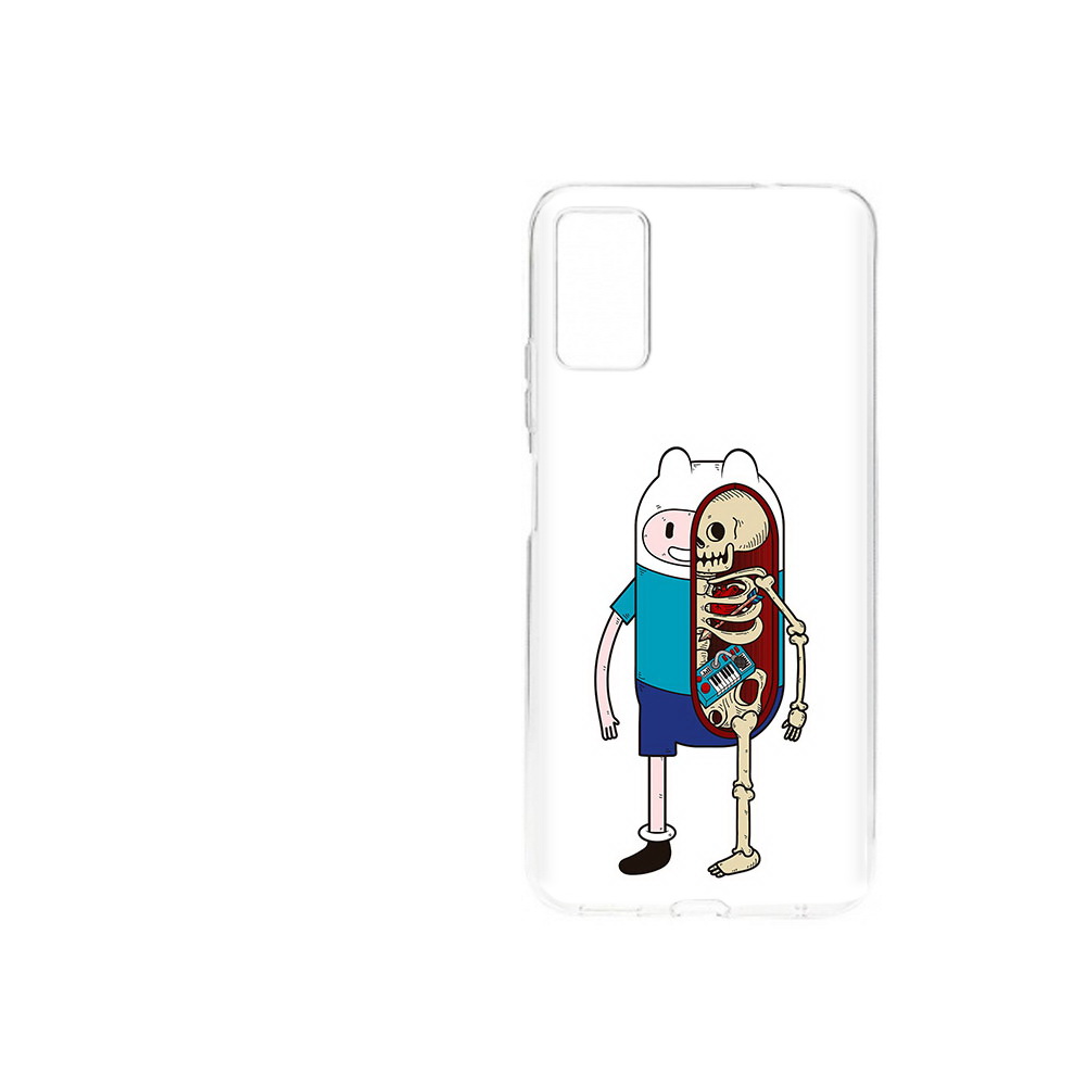 Чехол MyPads Tocco для ZTE Blade A71 (2021) Финн скелет (PT226945.474.187)