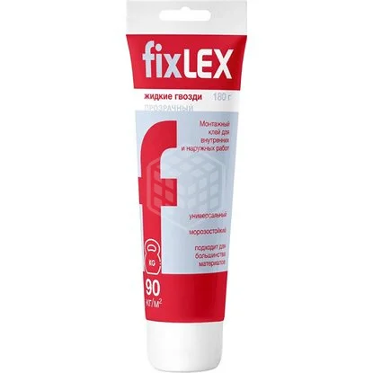 Клей монтажный BOSTIK FixLEX прозрачный 180г