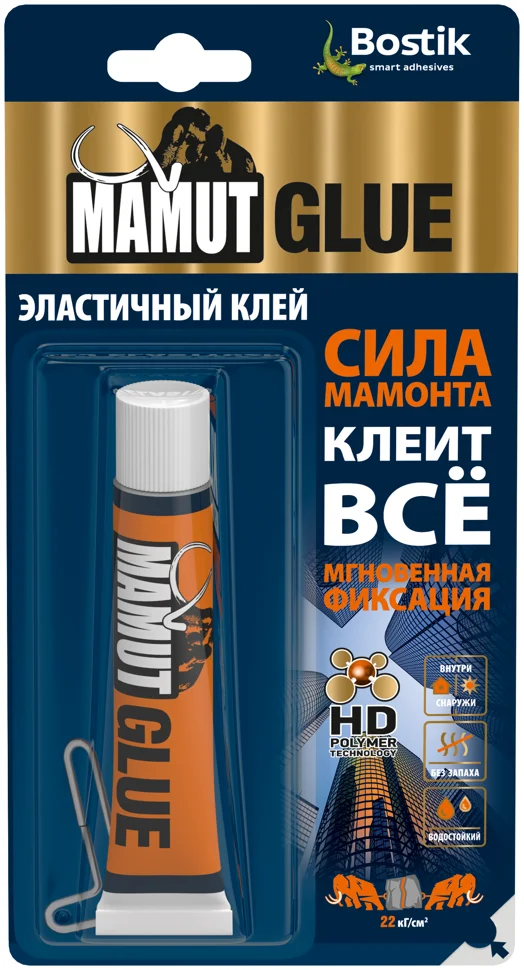 фото Клей монтажный bostik mamut glue 25мл