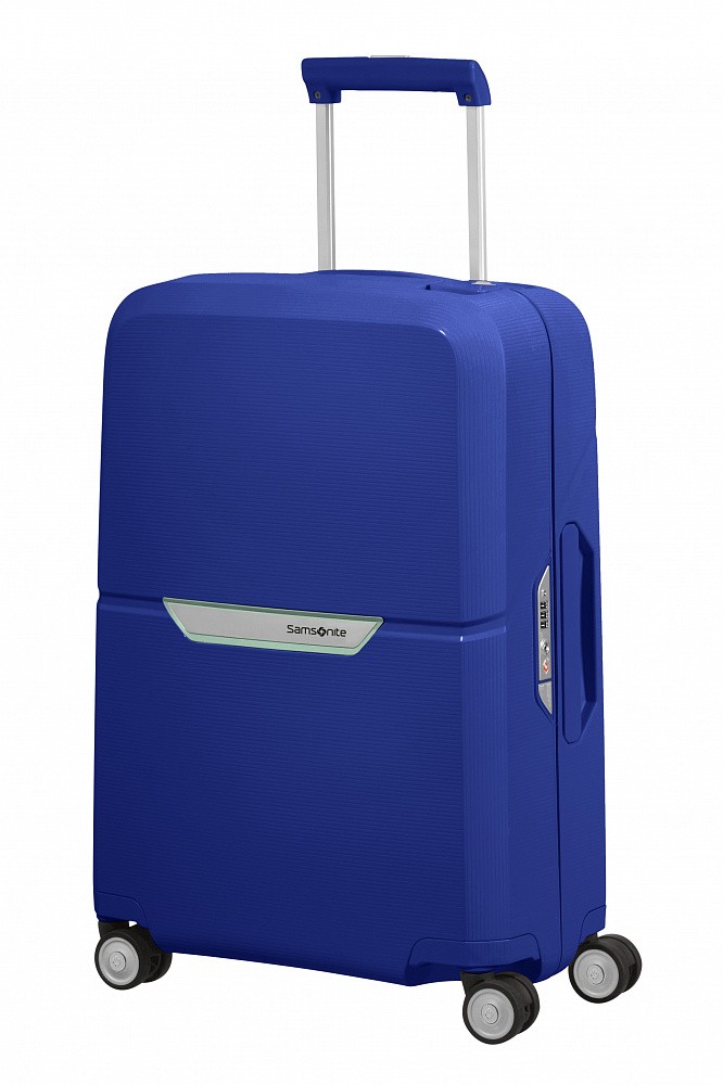 фото Чемодан унисекс samsonite ck6-31001 ярко-синий; 40х20х55 см