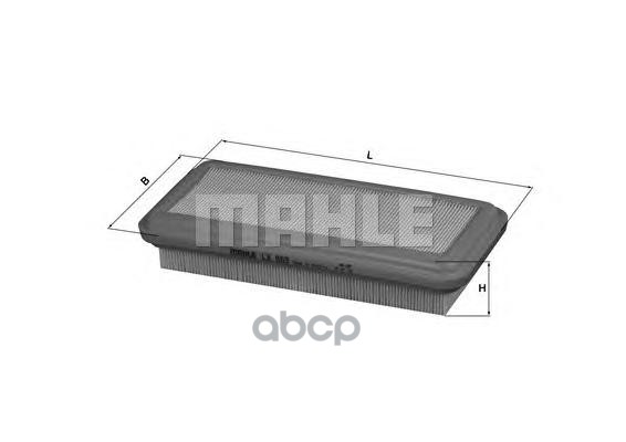 

Фильтр воздушный Mahle/Knecht lx863