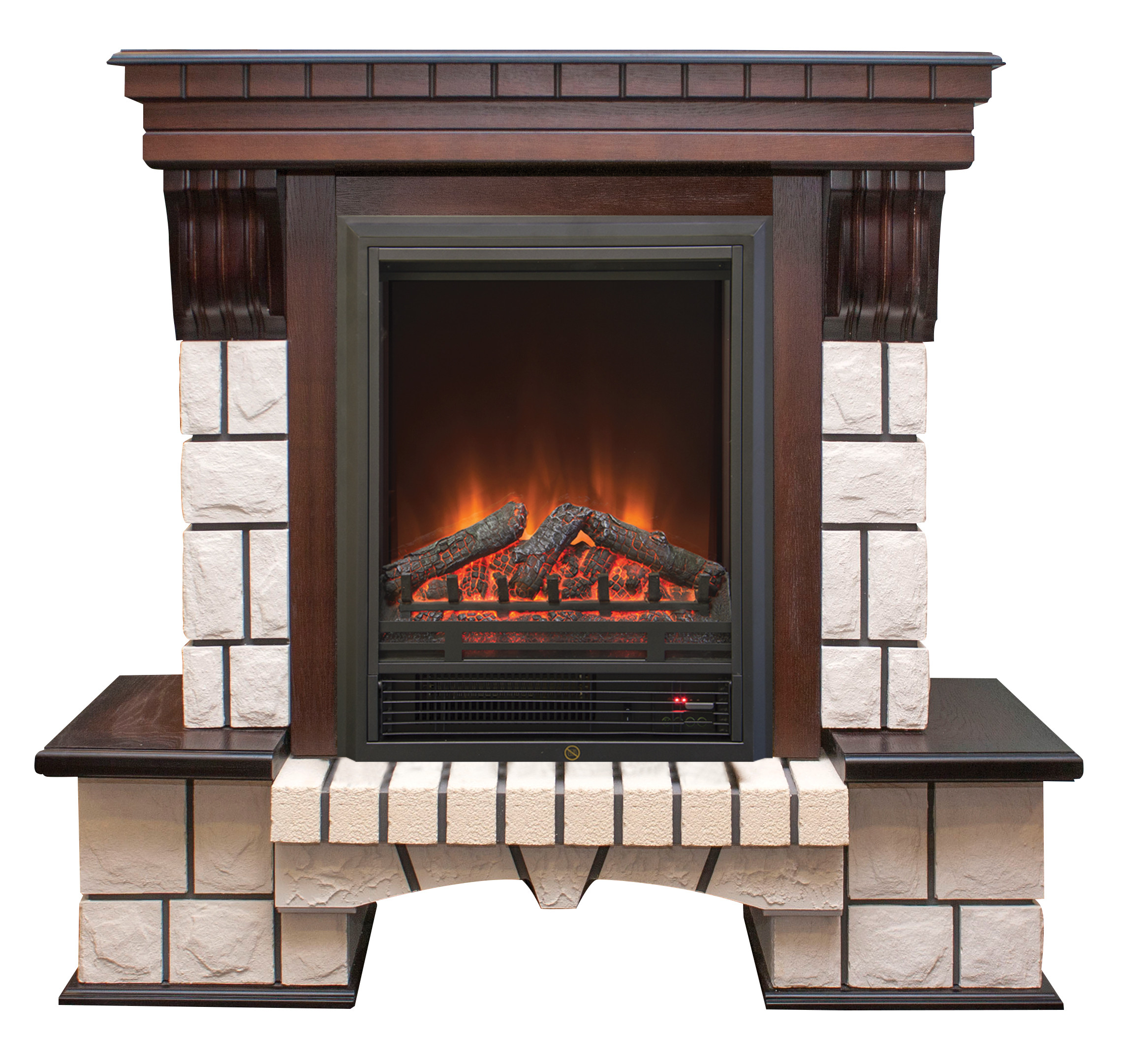 

Электрический камин RealFlame Stone STD AO с Eugene, 307150