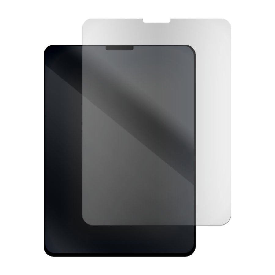 Стекло защитное гибридное МАТОВОЕ Krutoff для Apple iPad Pro 11