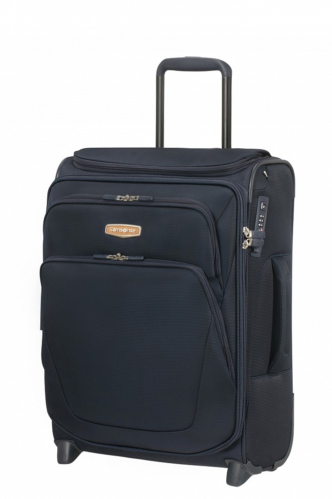 фото Чемодан унисекс samsonite cn1-01002 синий; 20х40х55 см