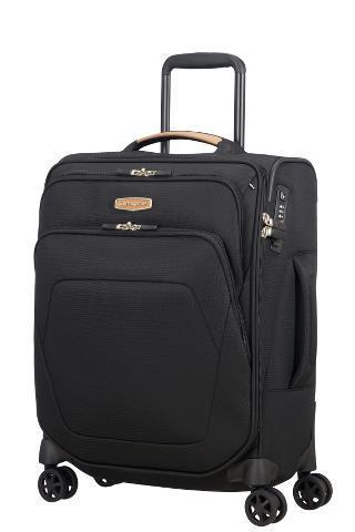 фото Чемодан унисекс samsonite cn1-09004 черный/eco black; 20х40х55 см