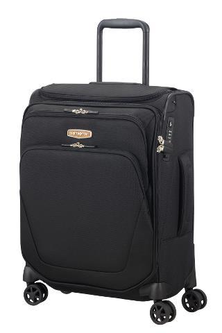 фото Чемодан унисекс samsonite cn1-09005 eco black, 20х40х55 см