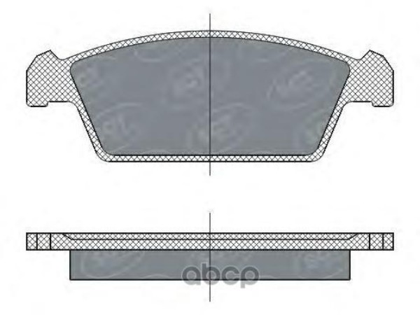 

Колодки тормозные (комплект 4 шт.) SCT SP 264