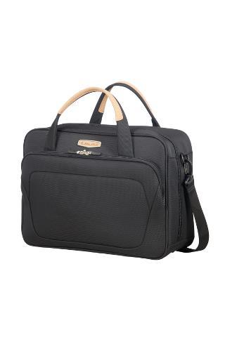 фото Дорожная сумка унисекс samsonite cn1-09012 черная, 44х17х32 см