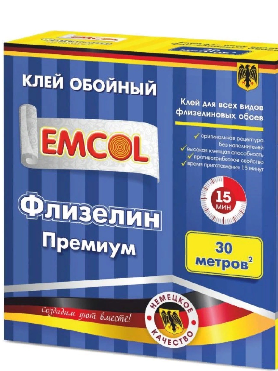 

Клей обойный Premium ERISMANN флизелин 250гр