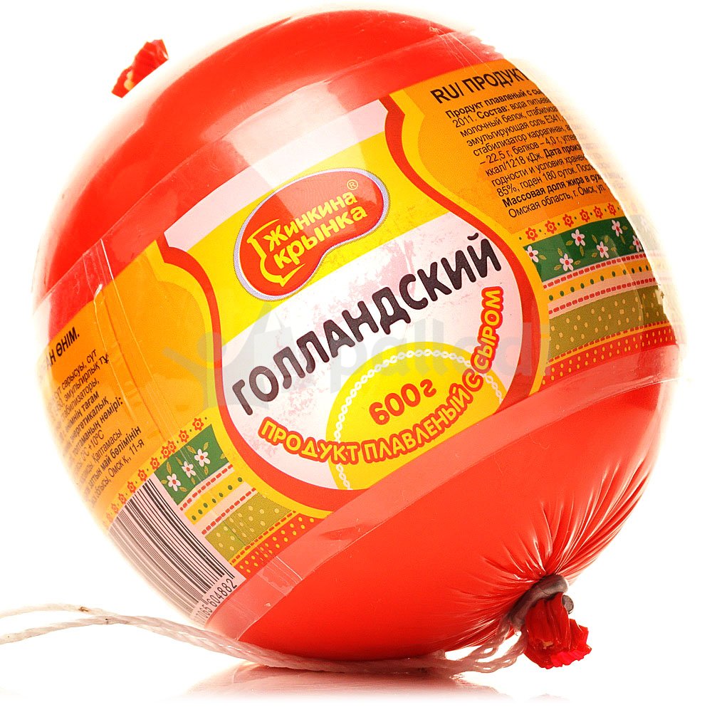 

Плавленный продукт Жинкина крынка с сыром Голландский 45% 600 г