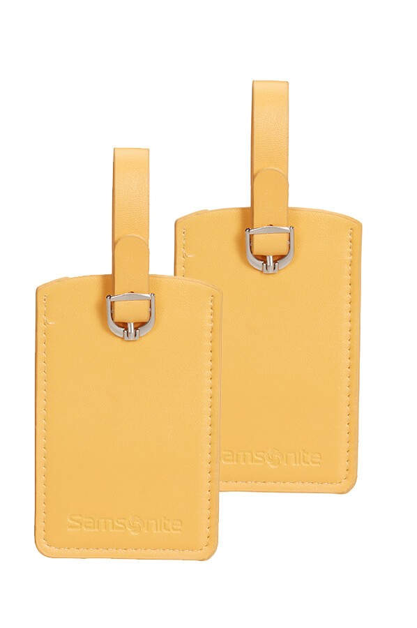 

Бирка багажная Samsonite CO1-06051 желтая, 2 шт, CO1