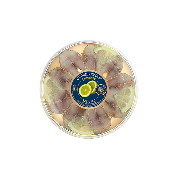 

Сельдь Золотая Fishка кусок с лимоном 400 г