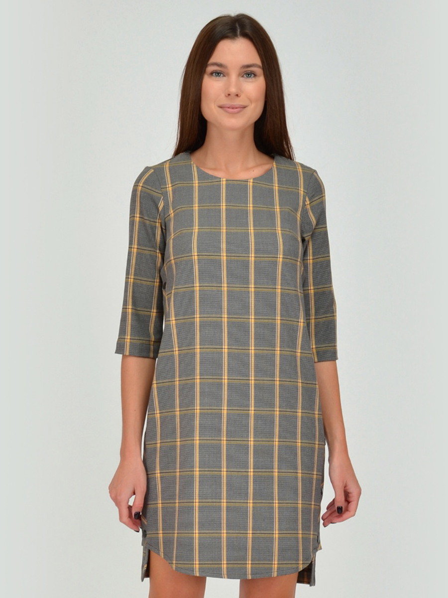 

Платье женское 1001dress VI00080GY серое 50 RU, VI00080GY