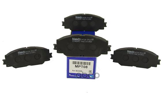 

Колодки тормозные Mando передние MPT08