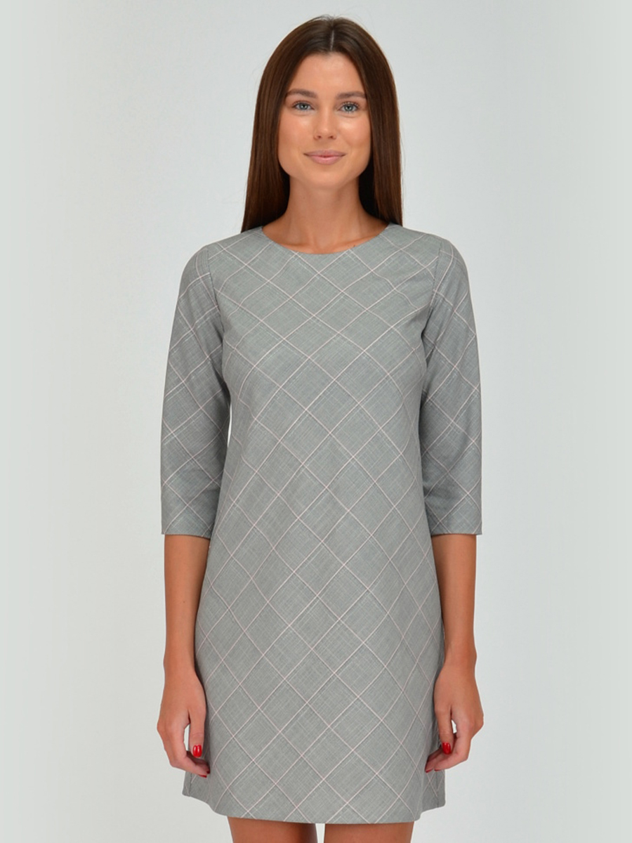 

Платье женское 1001dress VI00103GY серое 46 RU, VI00103GY