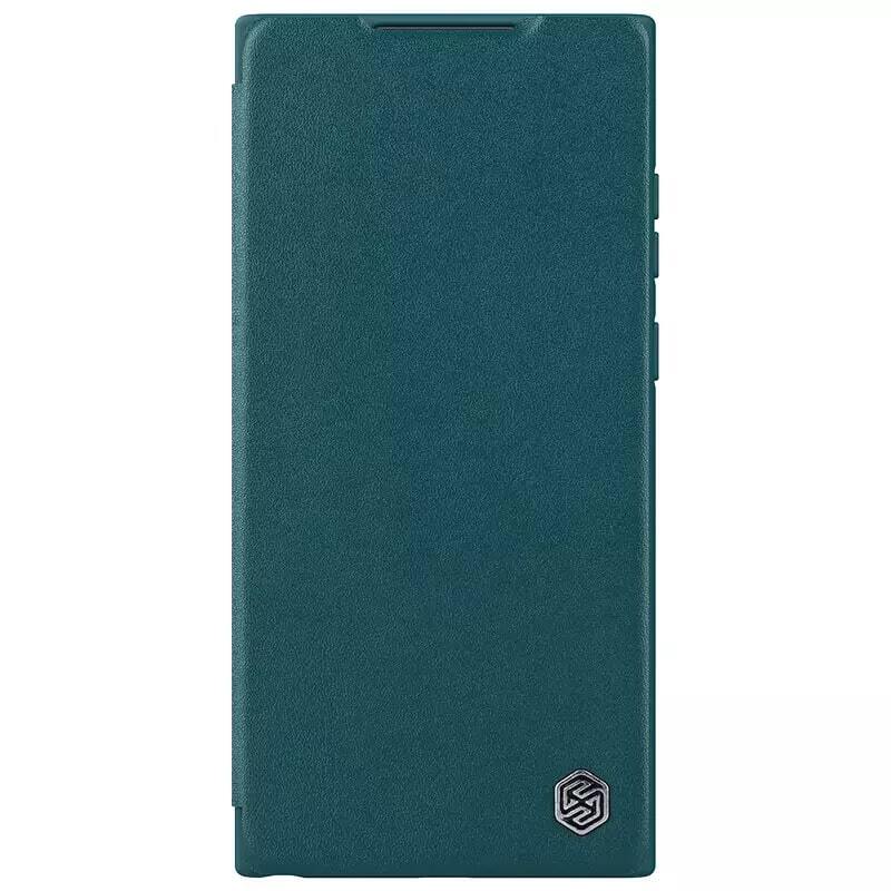 

Чехол-книжка Nillkin Leather Qin Pro Plain для Samsung Galaxy S23 Ultra, Зеленый, Leather Qin Pro Plain