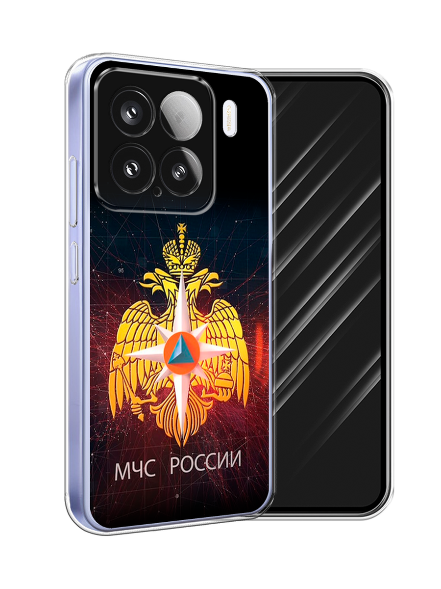 

Чехол Awog на Xiaomi 15 "МЧС России", Черный;желтый;красный, 323650-1