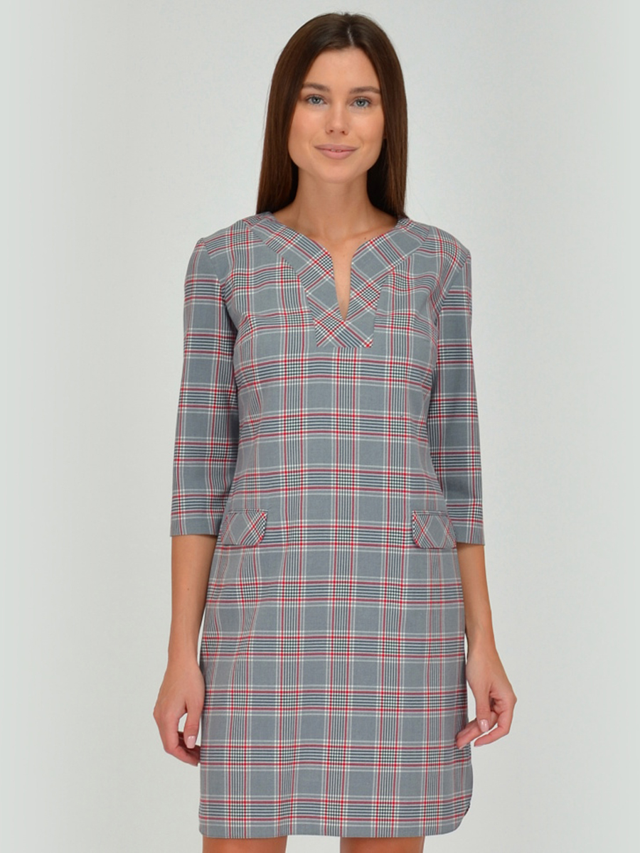 

Платье женское 1001dress VI00106GY серое 48 RU, VI00106GY