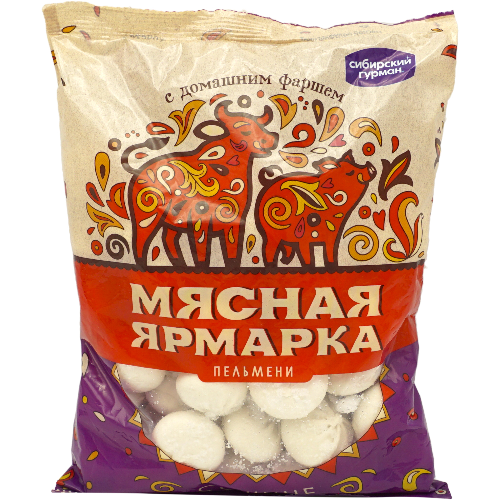 

Пельмени Мясная ярмарка Сочные 0,8 кг