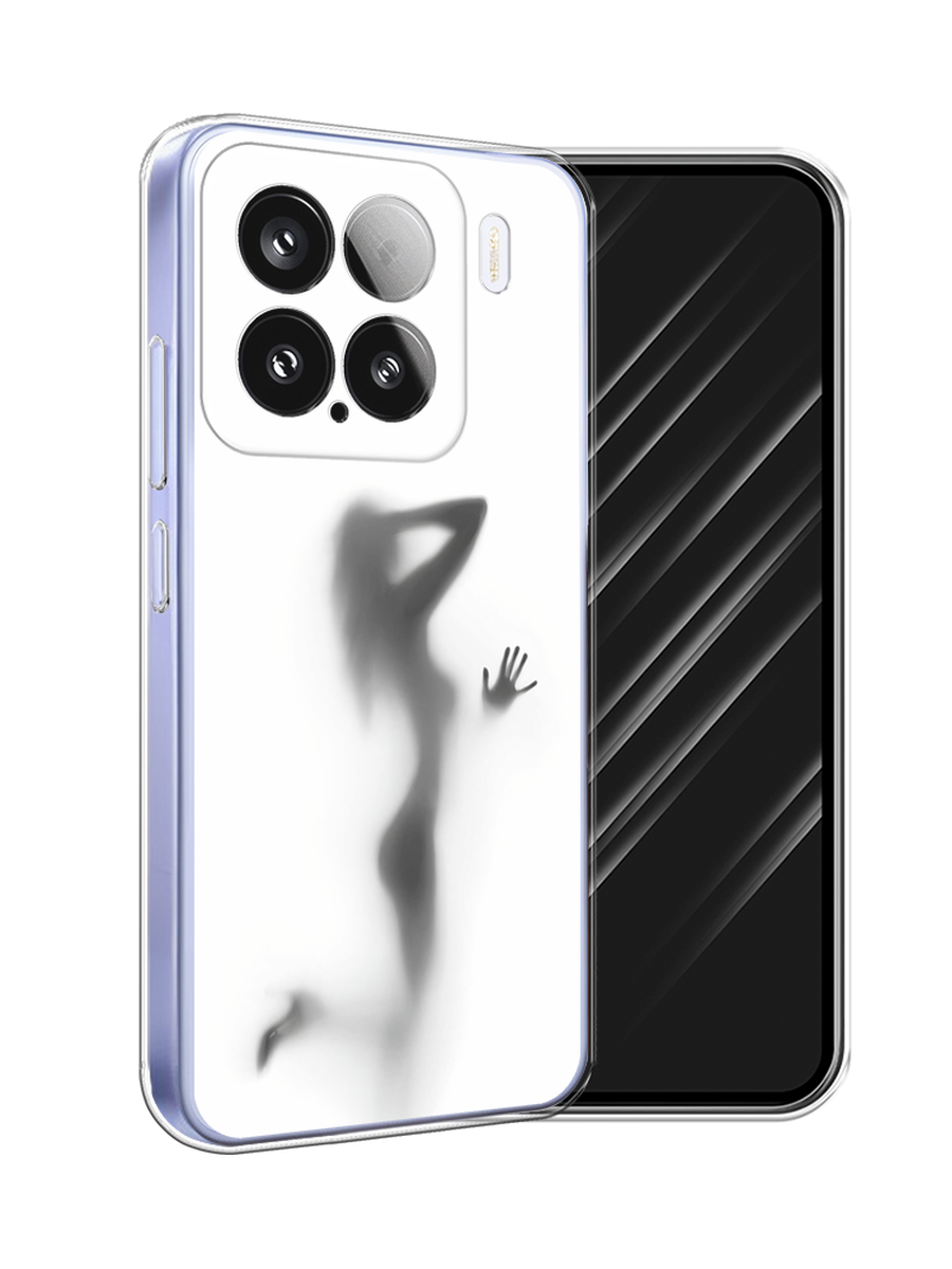 

Чехол Awog на Xiaomi 15 "Стекло в душе", Белый;серый;черный, 323650-1