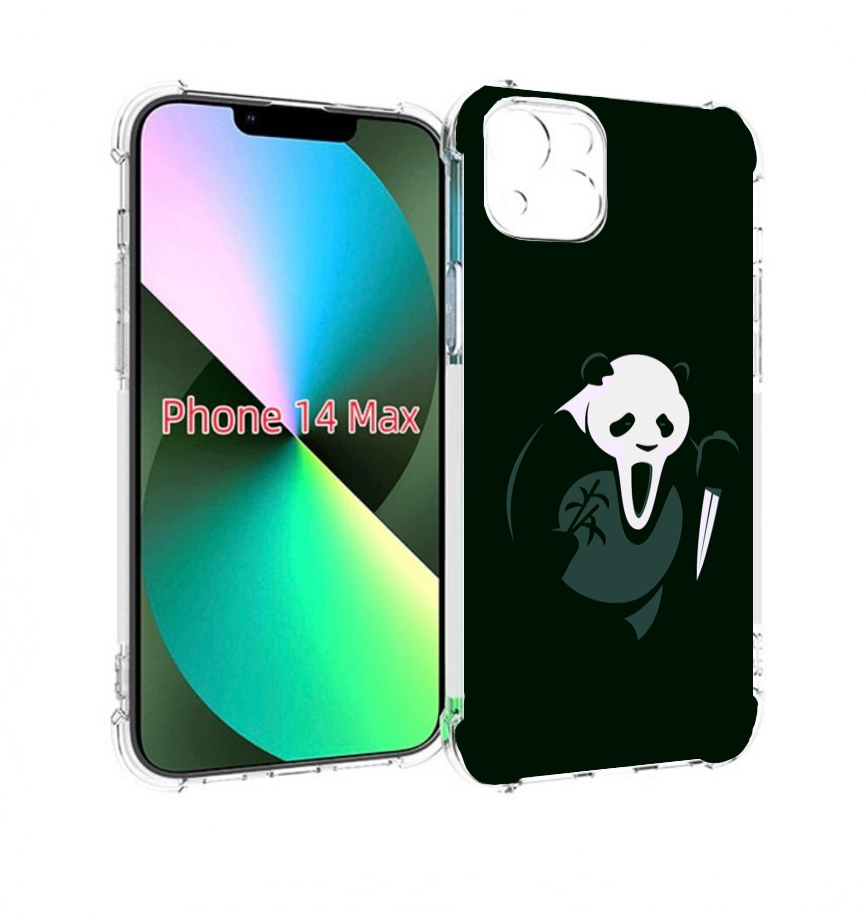 

Чехол MyPads Панда-крик для iPhone 14 Plus (6.7), Прозрачный, Tocco