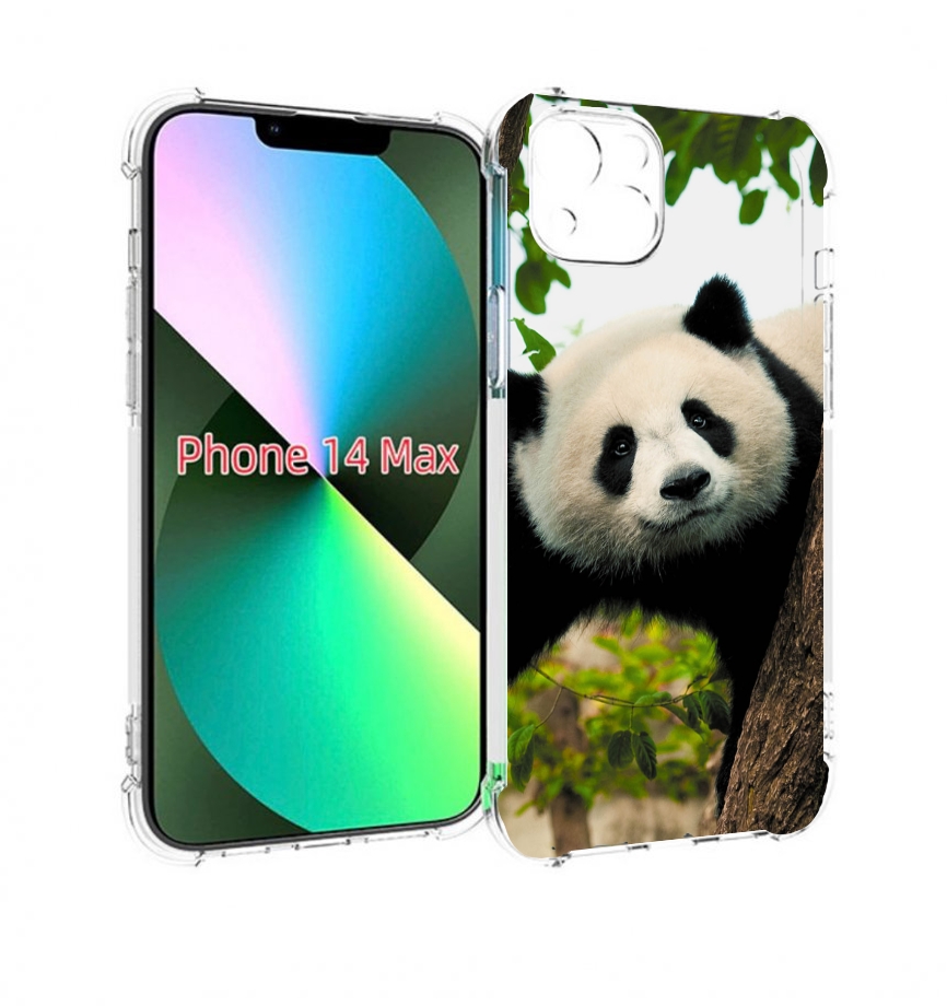 

Чехол MyPads Панда-на-дереве для iPhone 14 Plus (6.7), Прозрачный, Tocco