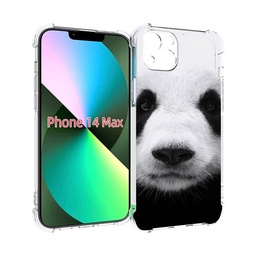 

Чехол MyPads Панда-портрет для iPhone 14 Plus (6.7), Прозрачный, Tocco