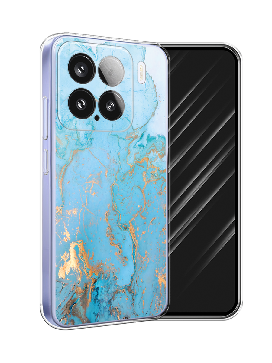 

Чехол Awog на Xiaomi 15 "Голубой мрамор рисунок", 323650-1