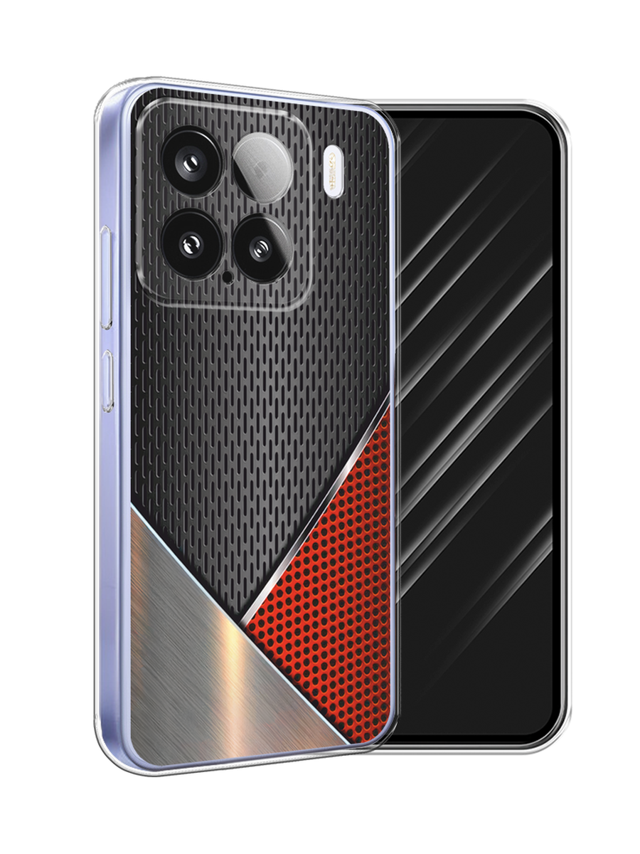 

Чехол Awog на Xiaomi 15 "Стальной металл", Черный;красный;серебристый, 323650-1